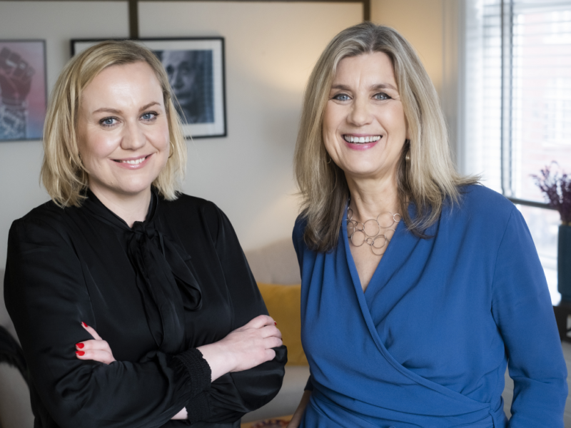 Þorbjörg Sigríður Gunnlaugsdóttir og Hanna Katrín Friðriksson þingkonur Viðreisnar í Reykjavík