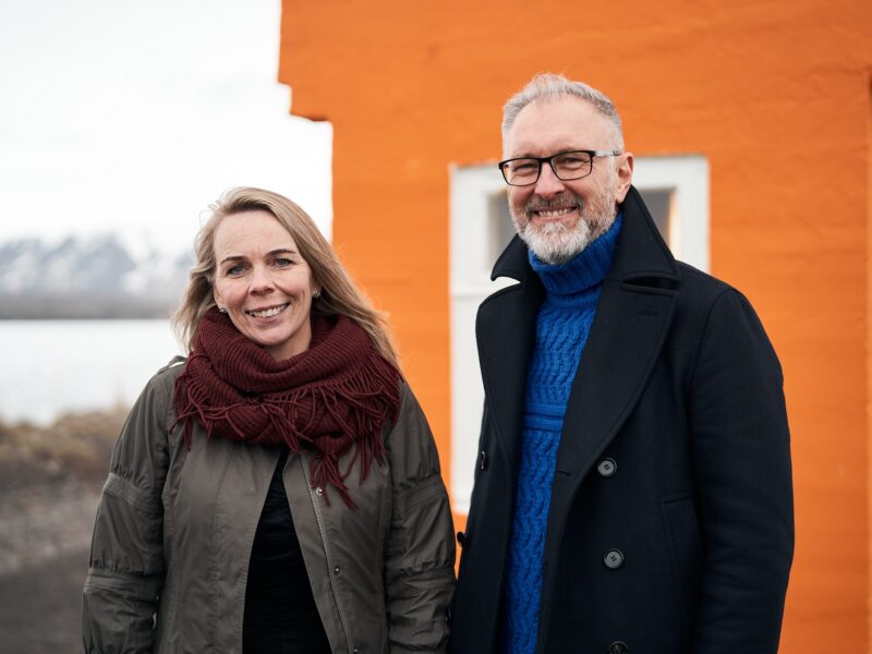 Eiríkur Björn Björgvinsson, Sigríður Ólafsdóttir. Forysta Norðausturkjördæmi Alþingiskosningar 2021