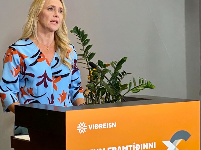 Þorgerður Katrín Gunnarsdóttir formaður Viðreisnar