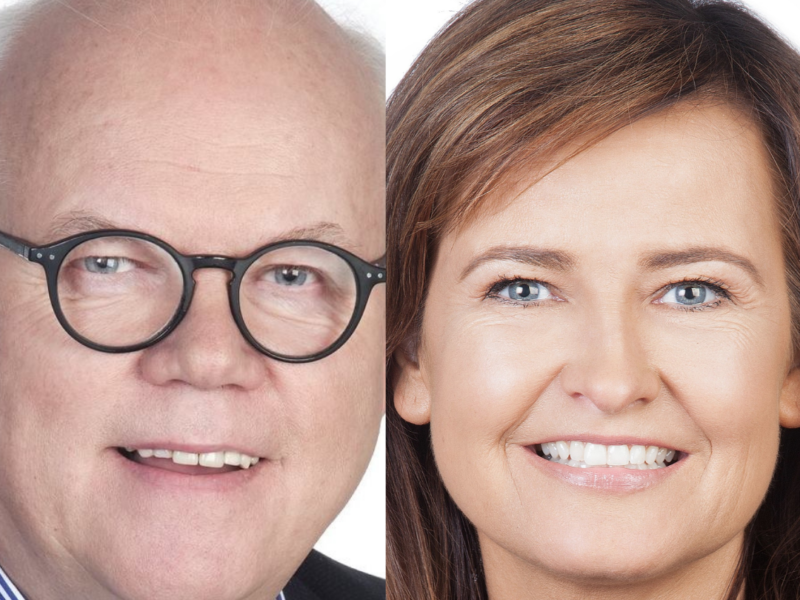 Einar Þorvarðarson og Theodóra S. Þorsteinsdóttir Viðreisn í kópavogi