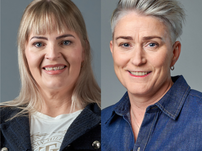Ásta Leonhards og Sara Dögg Svanhildardóttir Viðreisn í Garðabæ