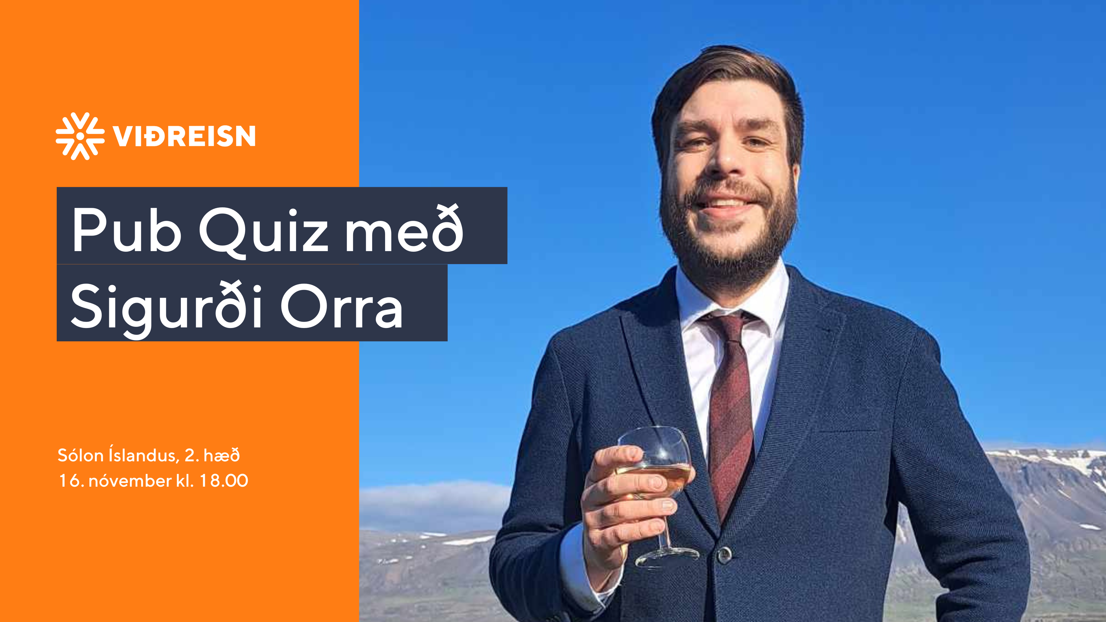 Pub Quiz með Sigurði Orra á Sólon