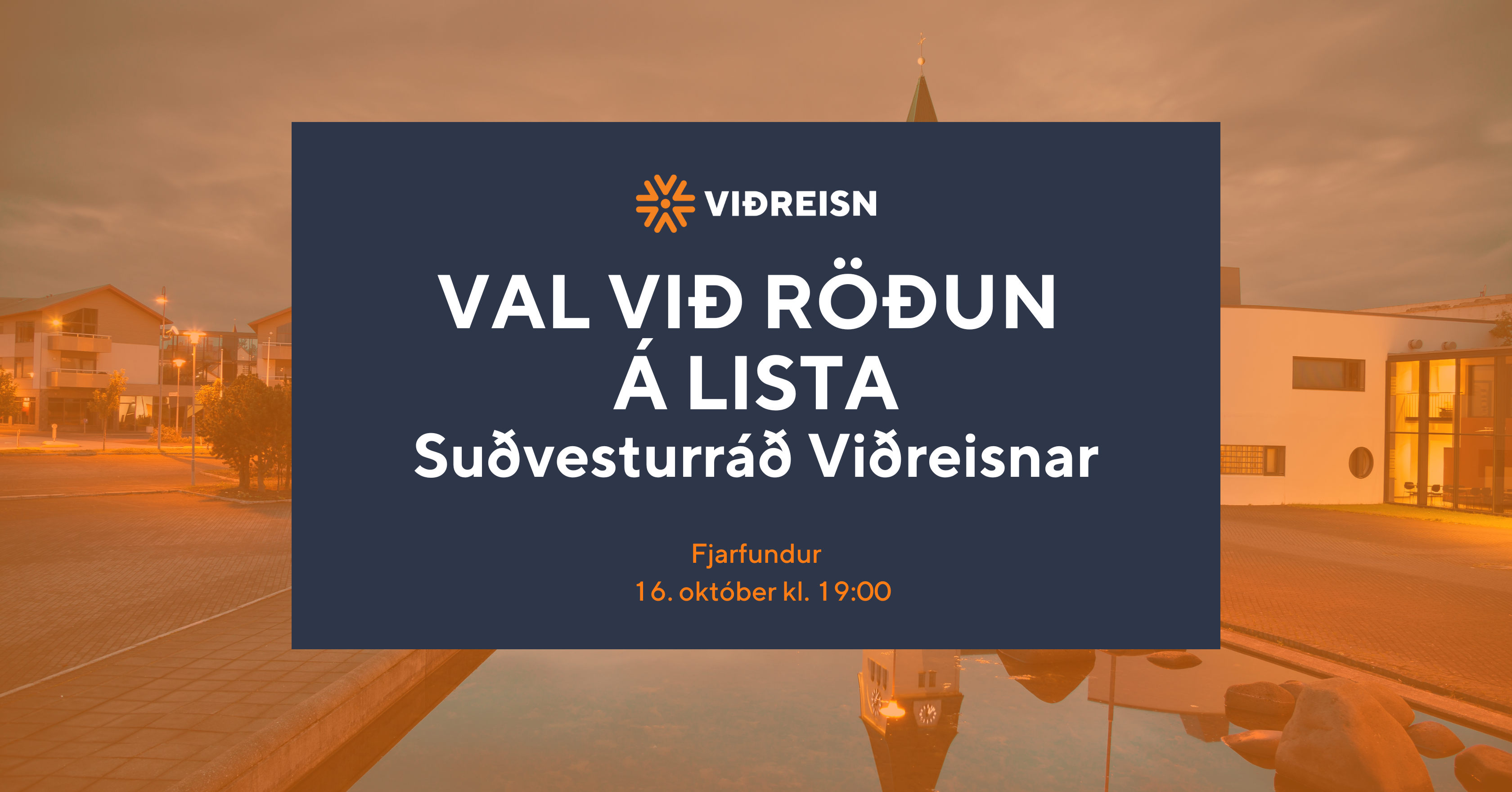 Suðvesturráð fundar um val við röðun á lista