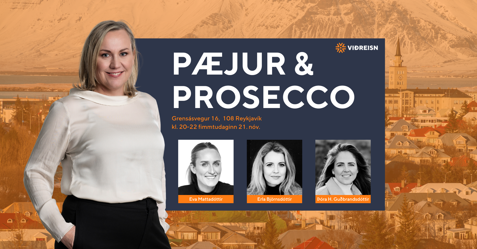 Pæjur og prosecco