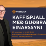 Kaffispjall með Guðbrandi Einarssyni á Reykjanesi