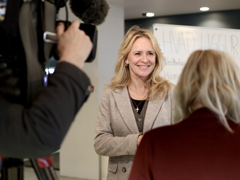 Þorgerður Katrín kynnir stefnu Viðreisnar