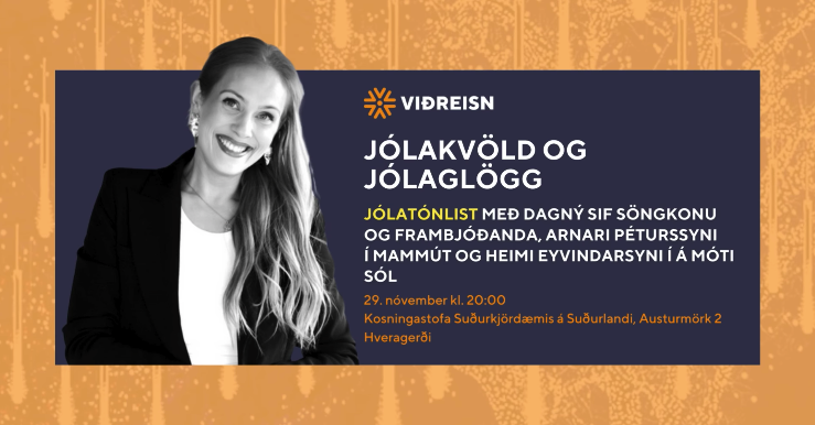 Jólaglögg og jólatónlist með Dagný Sif og góðum gestum