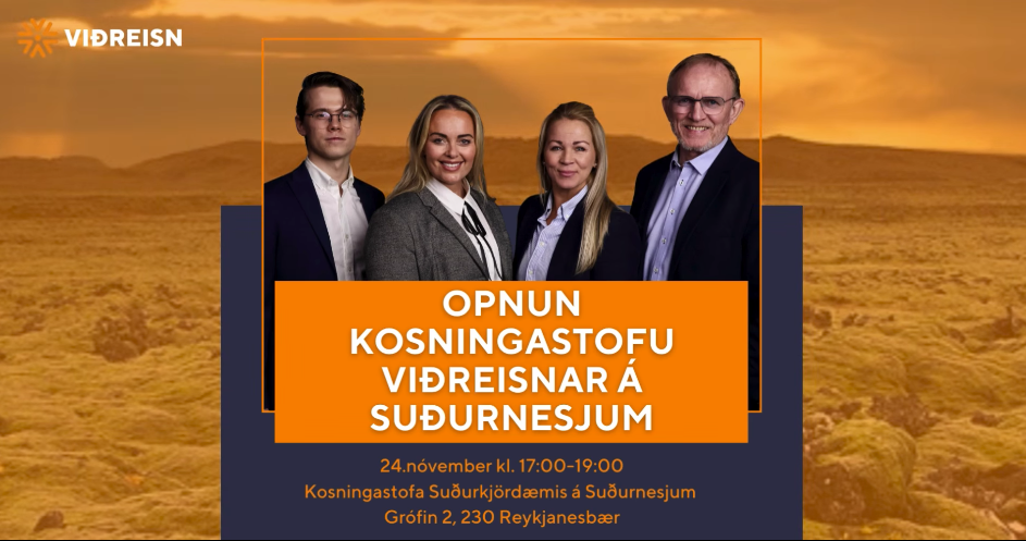 Opnun kosningastofu Viðreisnar á Suðurnesjum