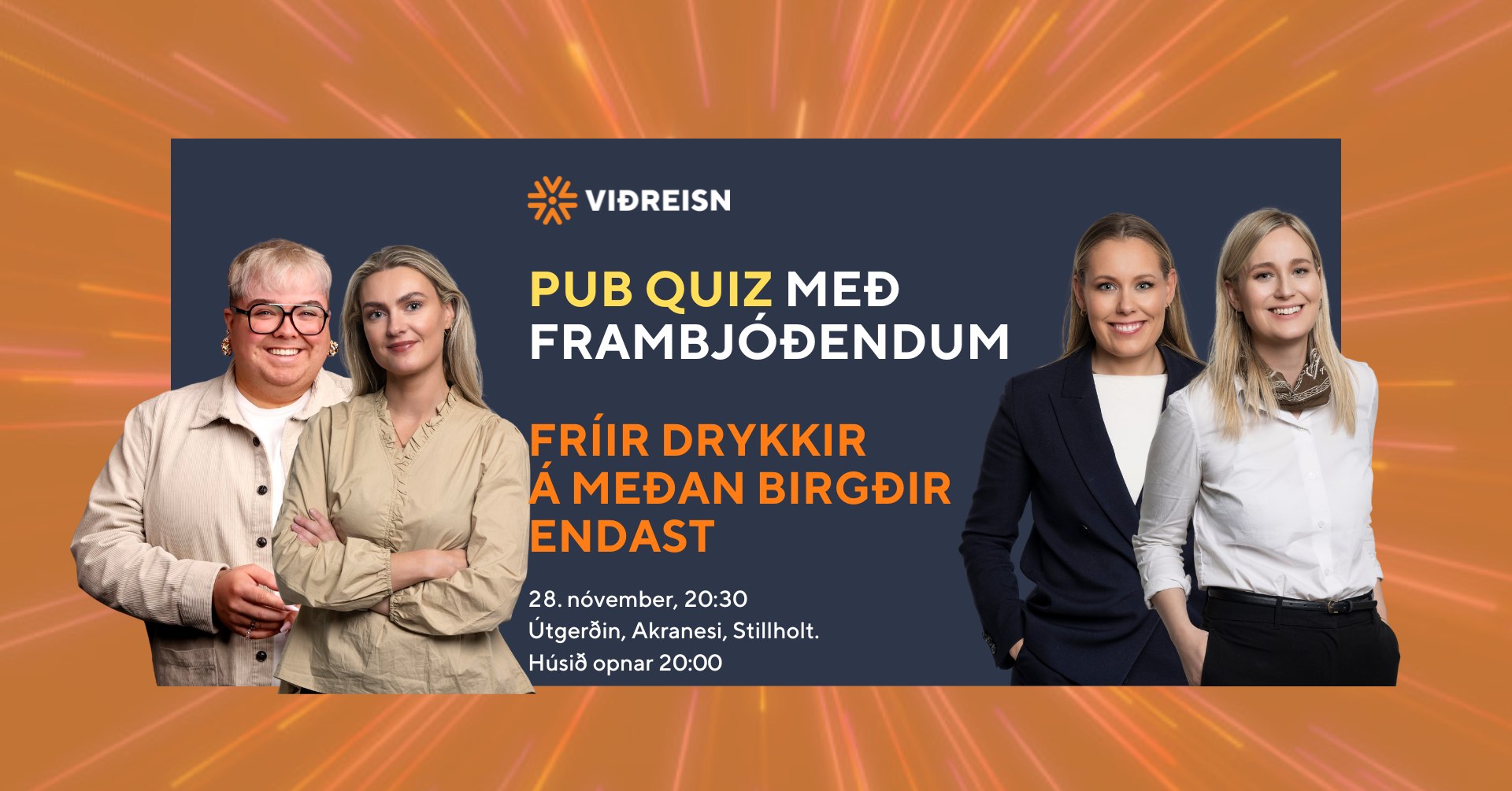 Útgerðarquiz með frambjóðendum