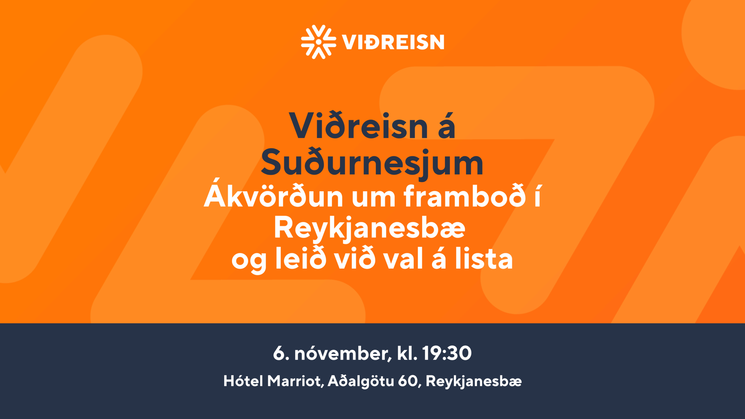 Reykjanesbær: ákvörðun um fyrirkomulag framboðslista