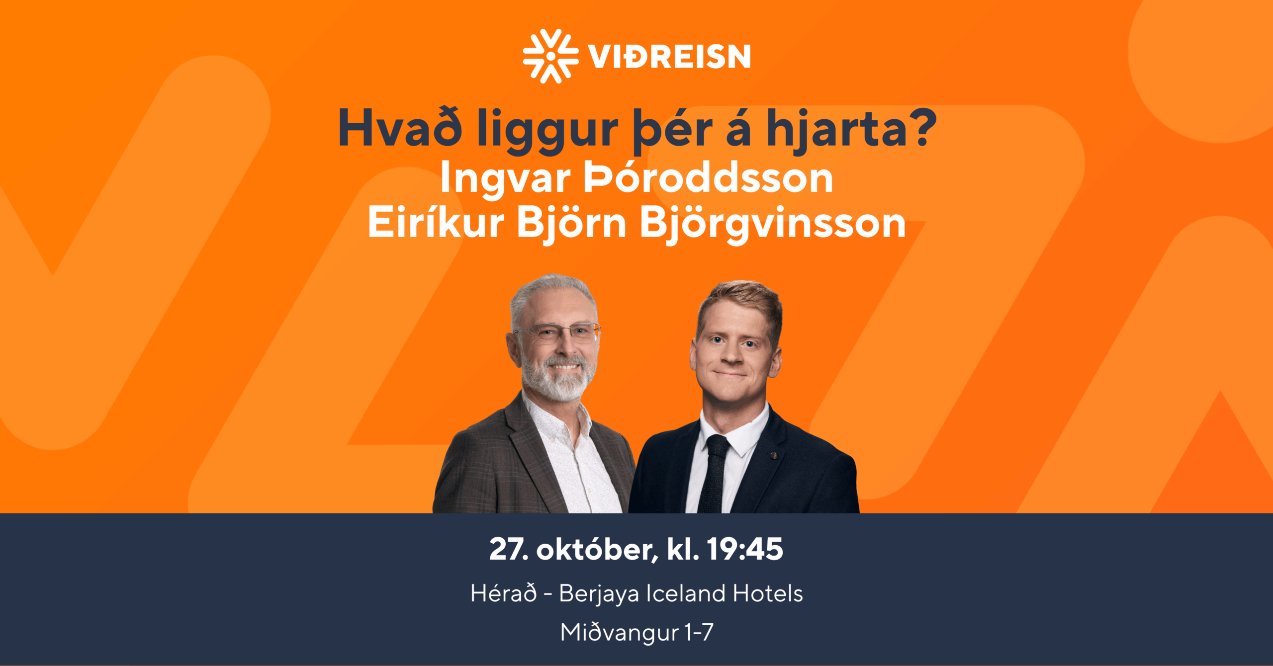 Opinn fundur með þingmönnum - Egilsstaðir