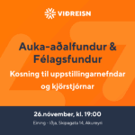 Viðreisn Akureyri: Auka-aðalfundur & félagsfundur