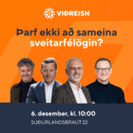 Þarf ekki að sameina sveitarfélögin?
