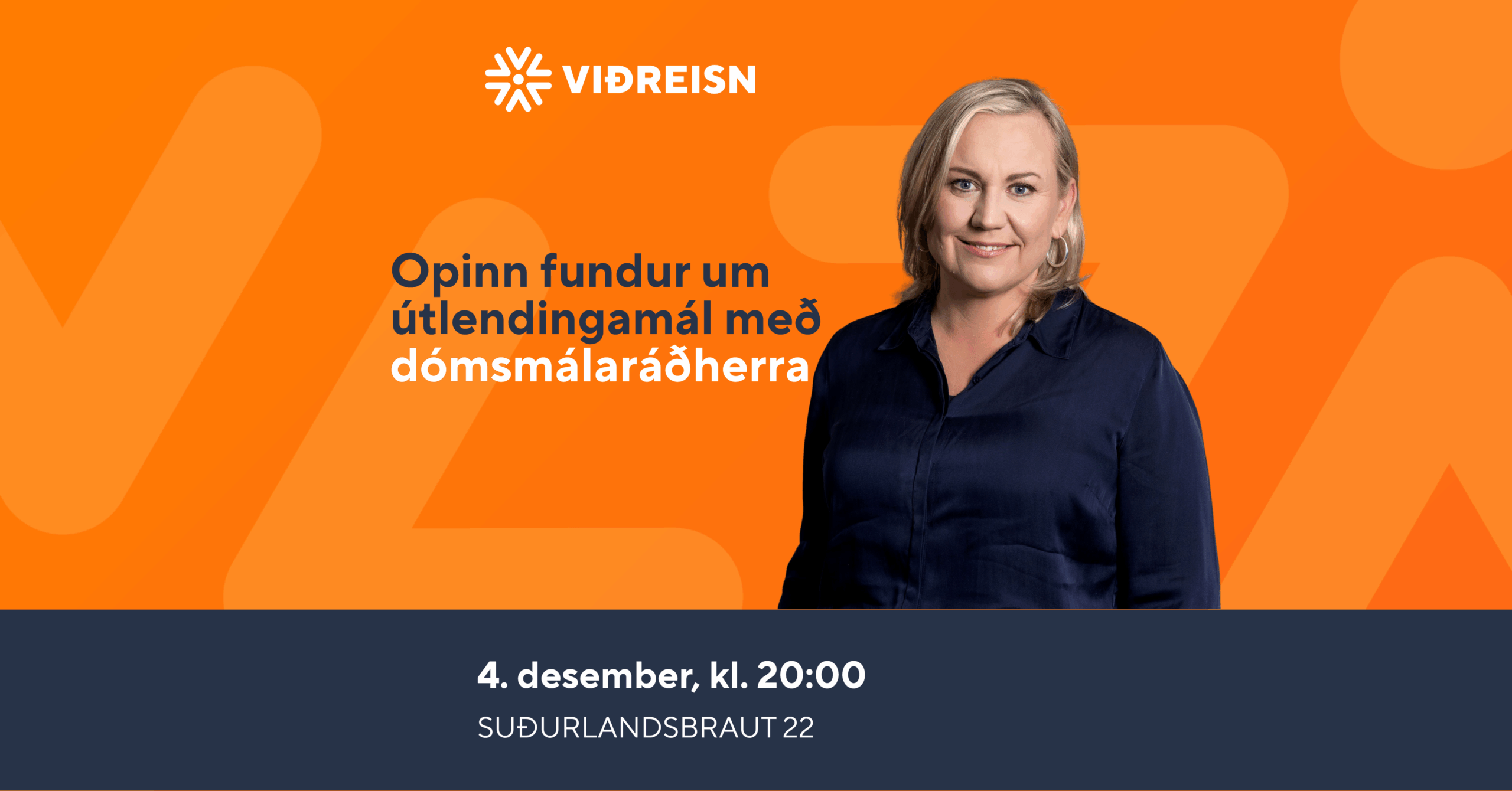 Opinn fundur um útlendingamál með dómsmálaráðherra