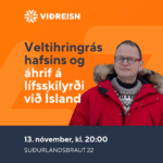 Veltihringrás hafsins og áhrif á lífsskilyrði við Ísland
