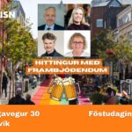 Hittingur með frambjóðendum