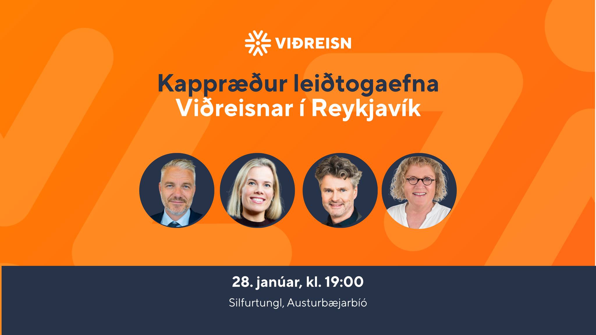 Pallborðsumræður leiðtogaefna Viðreisnar í Reykjavík