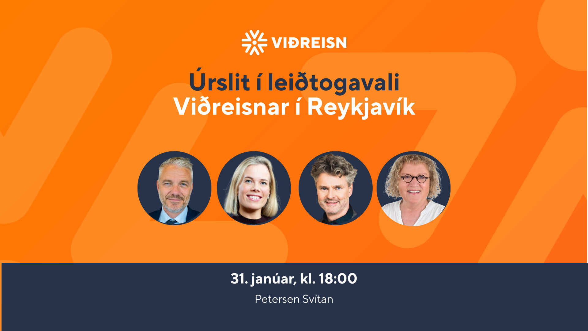 Úrslit í leiðtogavali Viðreisnar í Reykjavík