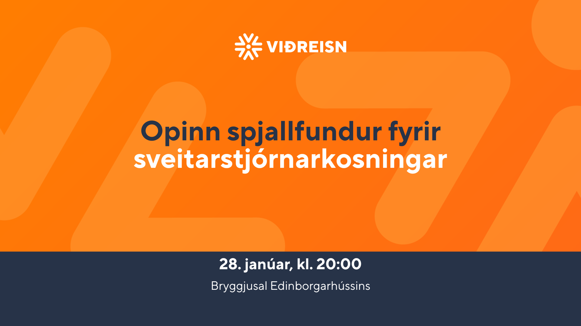 Ísafjarðarbær: Opinn spjallfundur um sveitarstjórnarkosningar