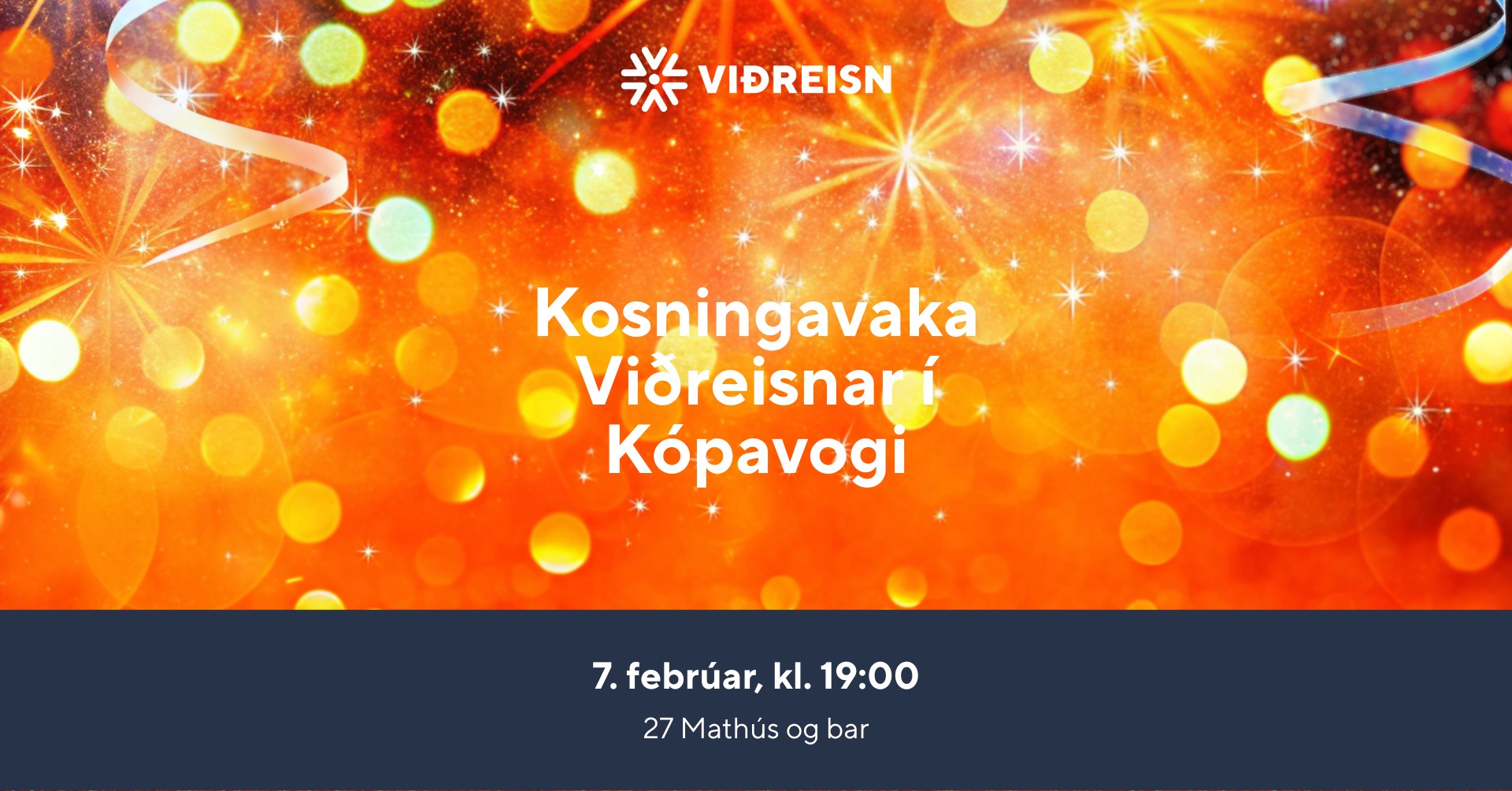 Kosningavaka Viðreisnar í Kópavogi!
