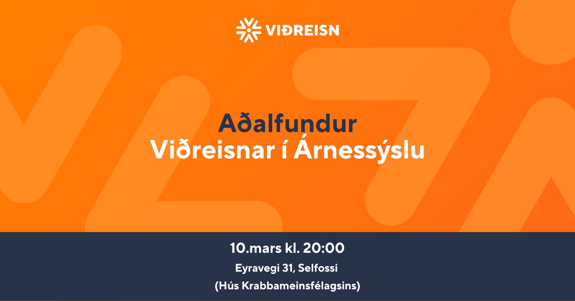 Aðalfundur Viðreisnar í Árnessýslu