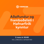 Aðalfundur Viðreisnar í Hafnarfirði