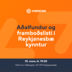 Aðalfundur og framboðslisti Viðreisnar í Reykjanesbæ kynntur