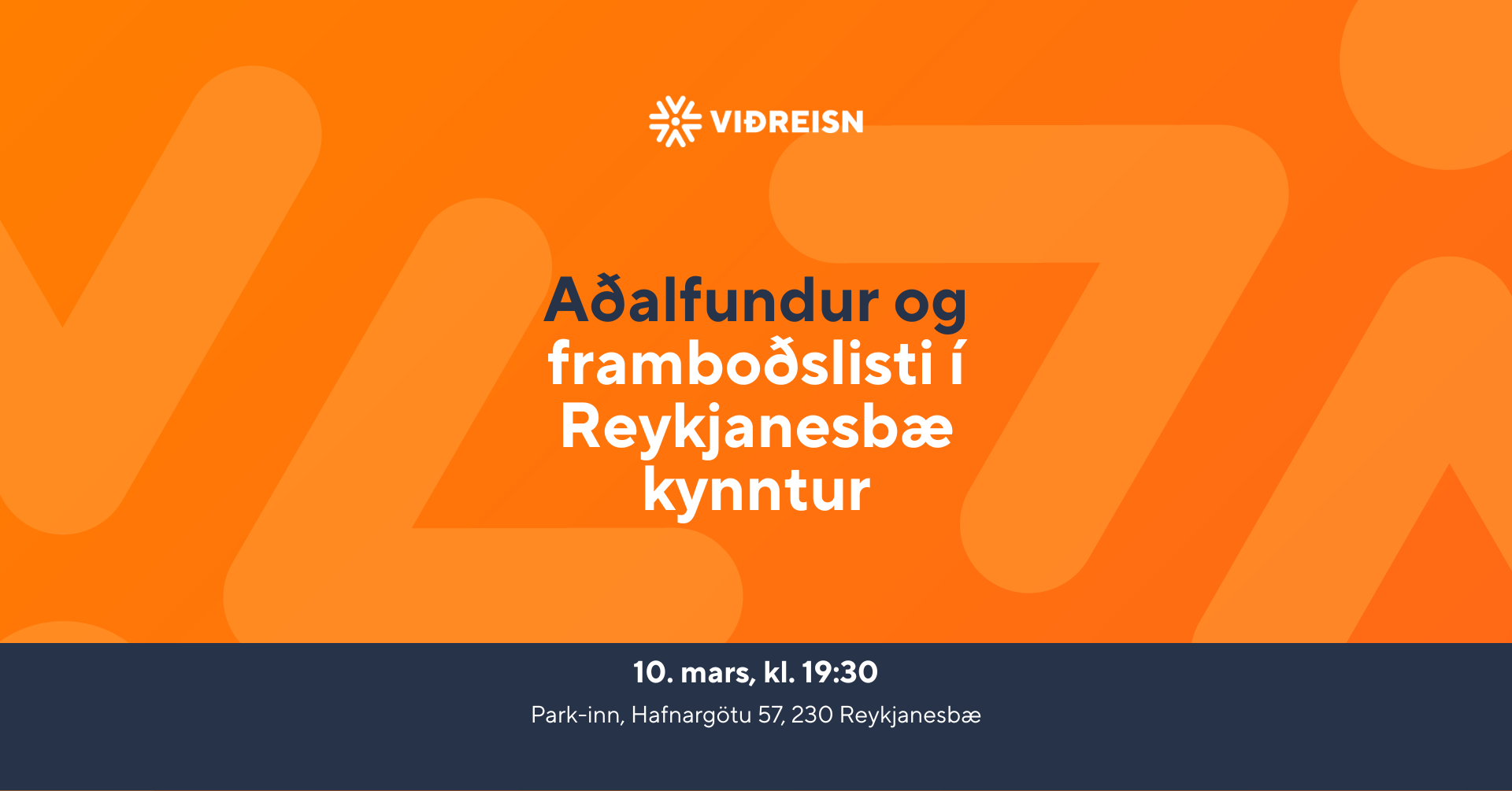Aðalfundur og framboðslisti Viðreisnar í Reykjanesbæ kynntur