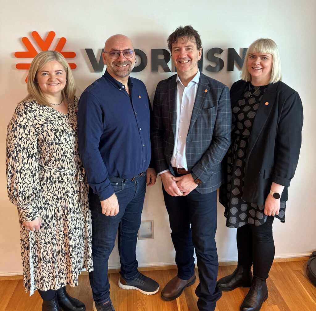 Berglind Robertson Grétarsd., Gylfi Þór Þorsteinsson, Valdimar Birgisson og Elín Anna Gísladóttir.