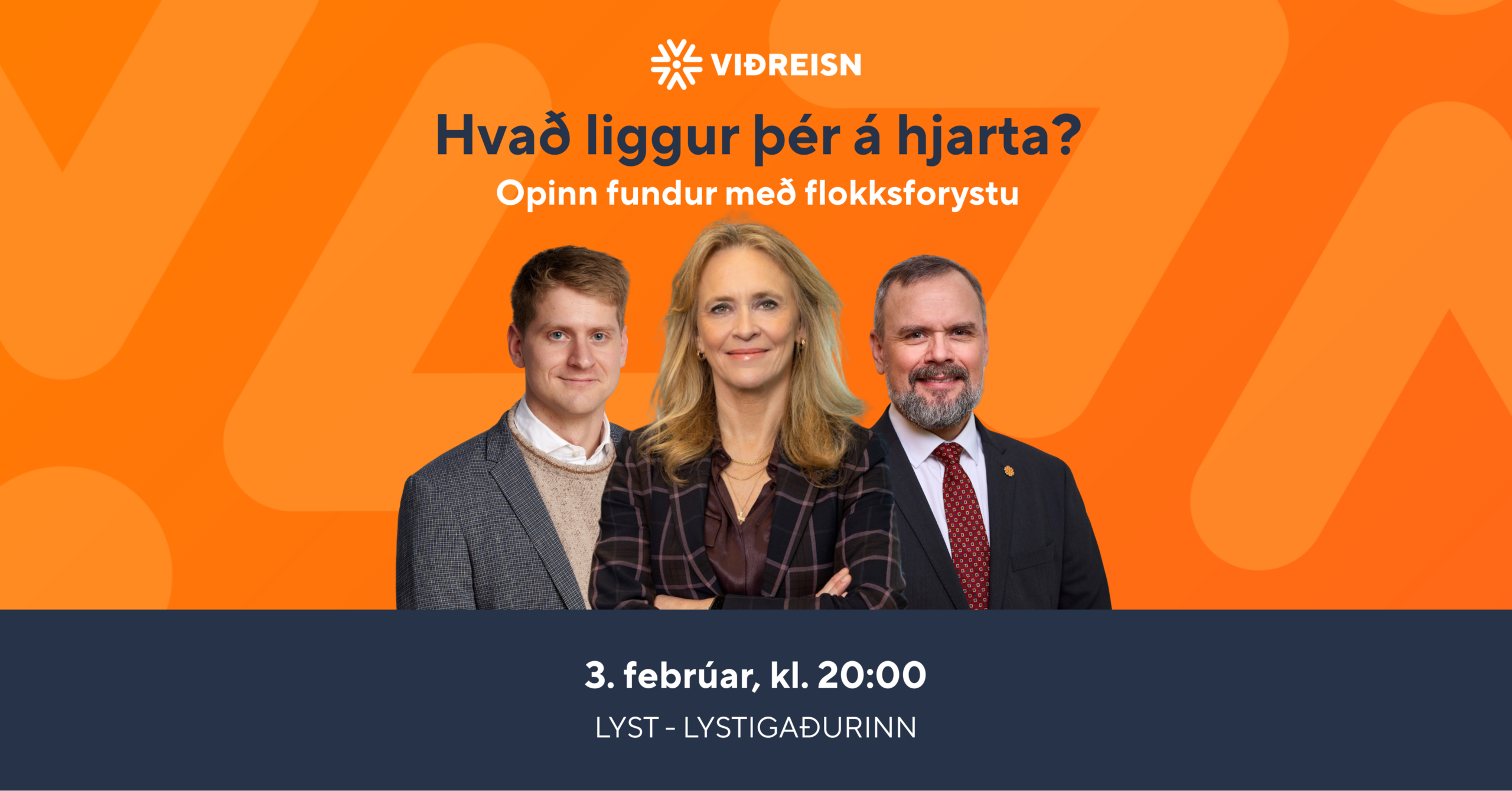 Akureyri: Hvað liggur þér á hjarta? Opinn fundur flokksforystu