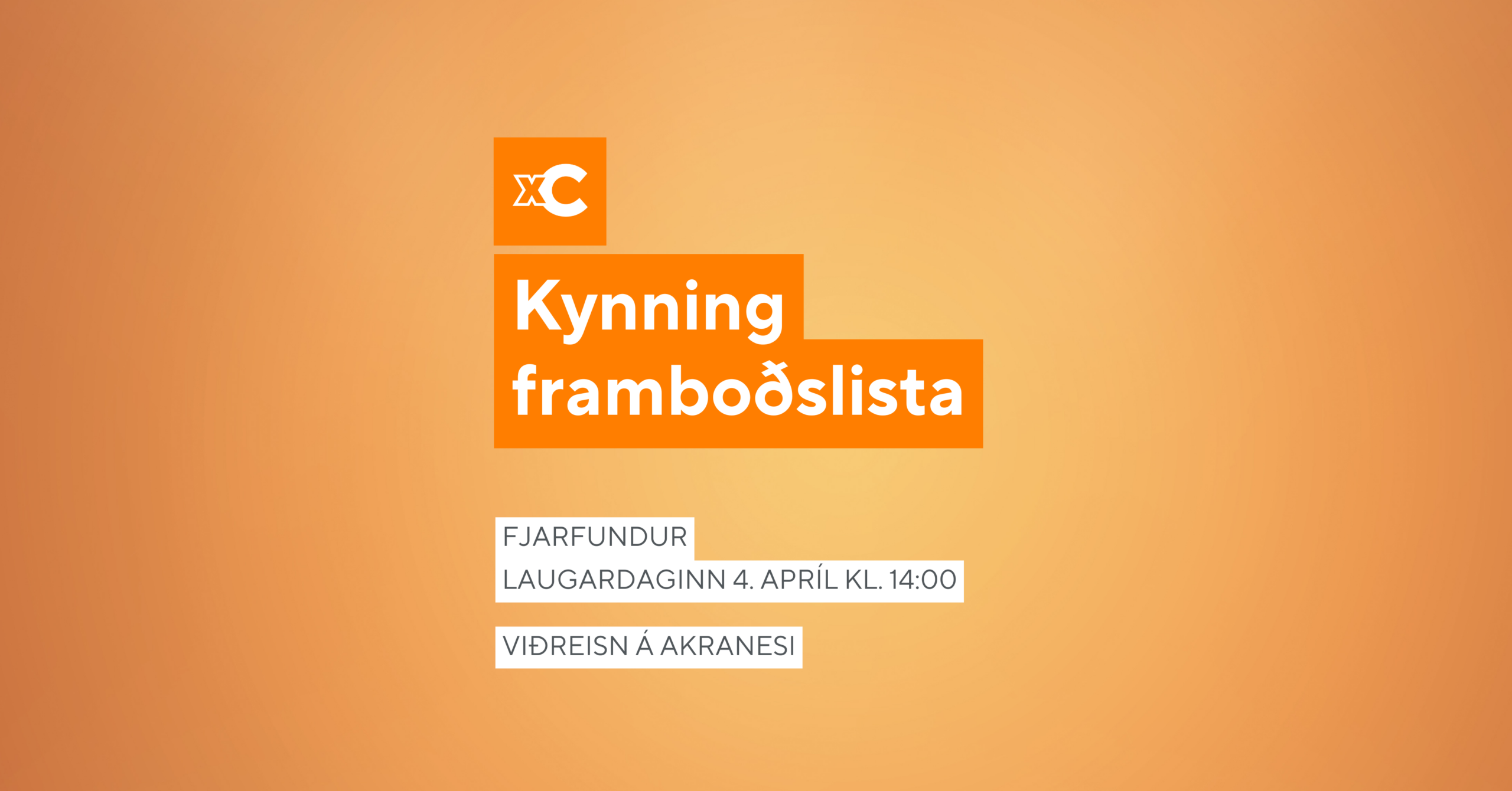 Akranes: Framboðslisti kynntur