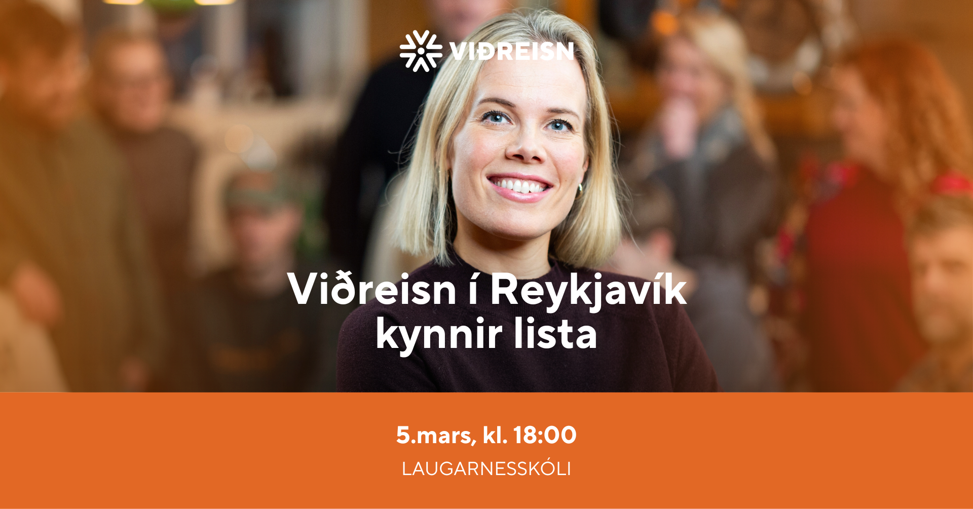 Viðreisn í Reykjavík kynnir lista